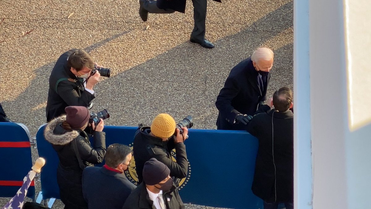 jourdanbb's tweet photo. What. A. Day. I’ve been obsessed with US presidents since 5th grade. Younger Jourdan would be proud. #InaugurationDay https://t.co/fSMed8WvKM