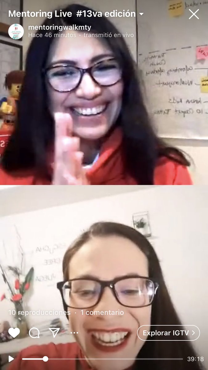 mariaacciona's tweet photo. Me encantan esas conversaciones ágiles, acompañadas de palabras sencillas y profundas que conectan directo al ❤️. Gracias @margaretmorell fue un honor que nos acompañaras en nuestra 13va edición Mentoring Lives!!! #MentoringWalkMTY #TransformandoLiderazgos https://t.co/ESxaMqGkAK