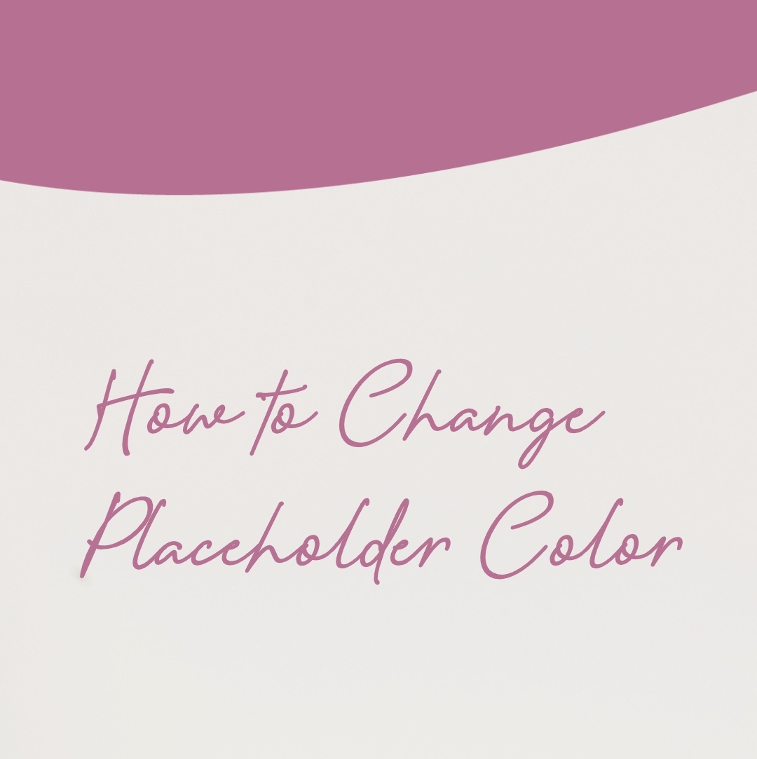 bythatgirl's tweet image. How to Change Placeholder Color

#css #cssstyling #inputfield #textarea #placeholder

bythatgirl.com/how-to-change-…