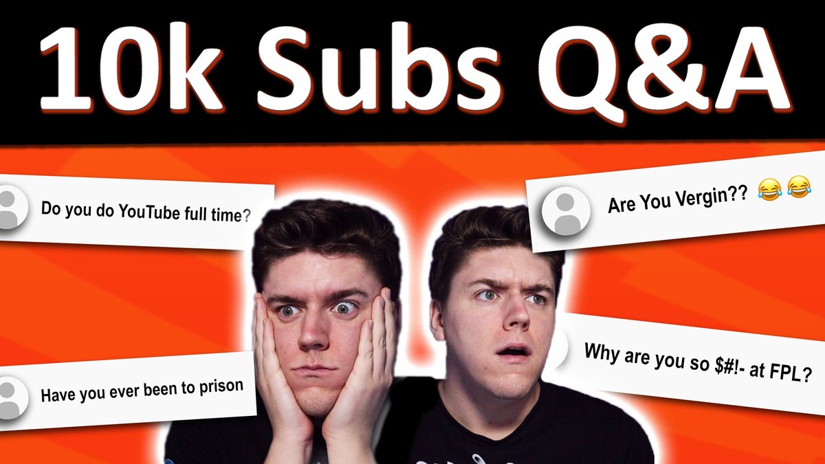 NathanBaconFC's tweet photo. The Nathan Bacon 10k Subscribers Q&amp;A is FINALLY Here!

All the juicy stuff like YouTube money, dissing other FPL YouTubers, my most embarrassing life moment &amp; a lot more... all answered!

Check it out here!
📽️https://t.co/hHiyIyelKg https://t.co/7GeYMg8TLU