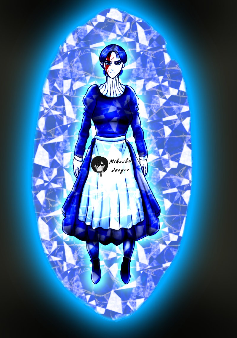 Mikachu_jaeger's tweet photo. Lara Tybur ๐ (pt 2)
#AttackOnTitan #LaraTybur #ShingekiNoKyojin #blue #crystals #bluecrystal #maid #tybur #attackontitanseason4 #warhammertitan #shingekinokyojinseason4 https://t.co/uO31WyYGD1