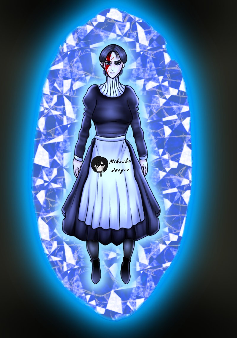 Mikachu_jaeger's tweet photo. Lara Tybur ๐ (Pt 1)
#attackontitan #LaraTybur #warhammertitan #anime #ShingekiNoKyojin #titans #tybur #blue #crystal #art https://t.co/s9mLvUDhEE