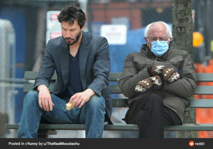 Proof that humans are creative:  @SenSanders memes.