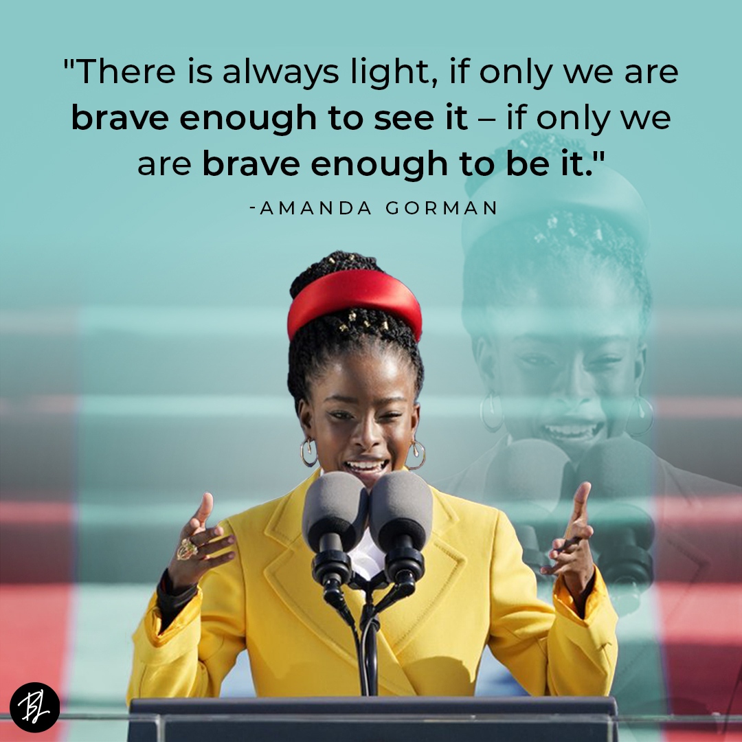 blacklovedoc's tweet photo. BLACK EXCELLENCE PERSONIFIED ✨ 

With the whole world watching, 22-year old Amanda Gorman lived up the magic we’ve come to expect from Black women. 

What was your favorite moment from inauguration day? 👇🏾 https://t.co/8YBOFurPfs
