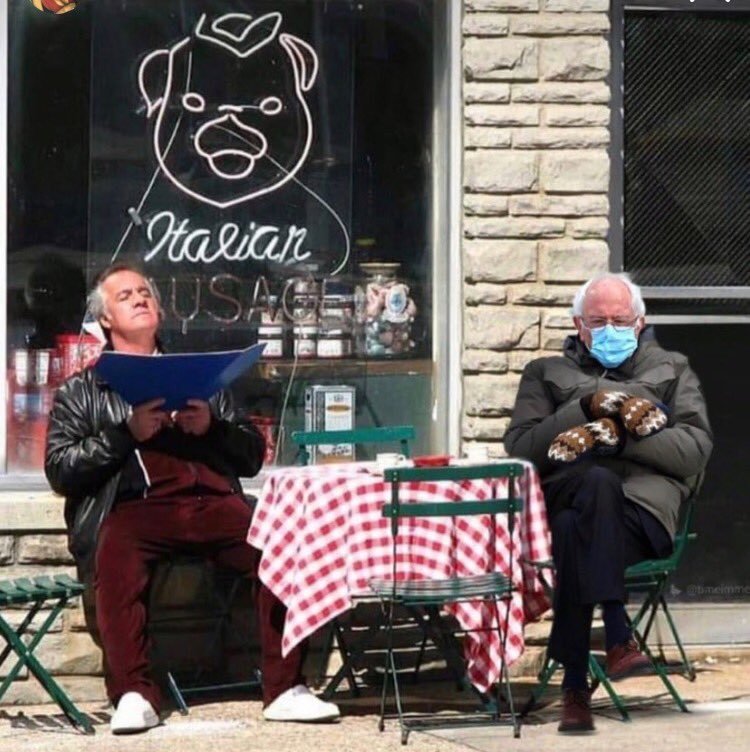 Proof that humans are creative:  @SenSanders memes.