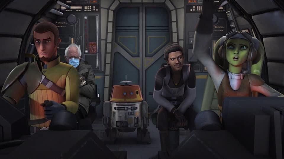 Proof that humans are creative:  @SenSanders memes.