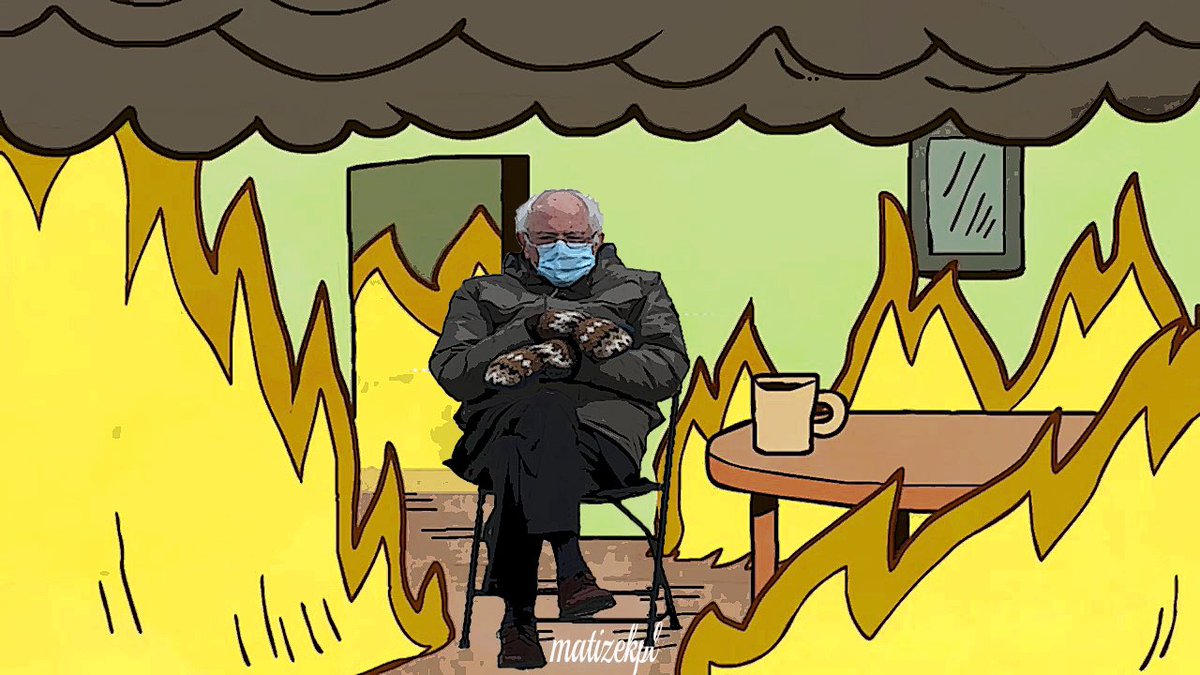 Proof that humans are creative:  @SenSanders memes.