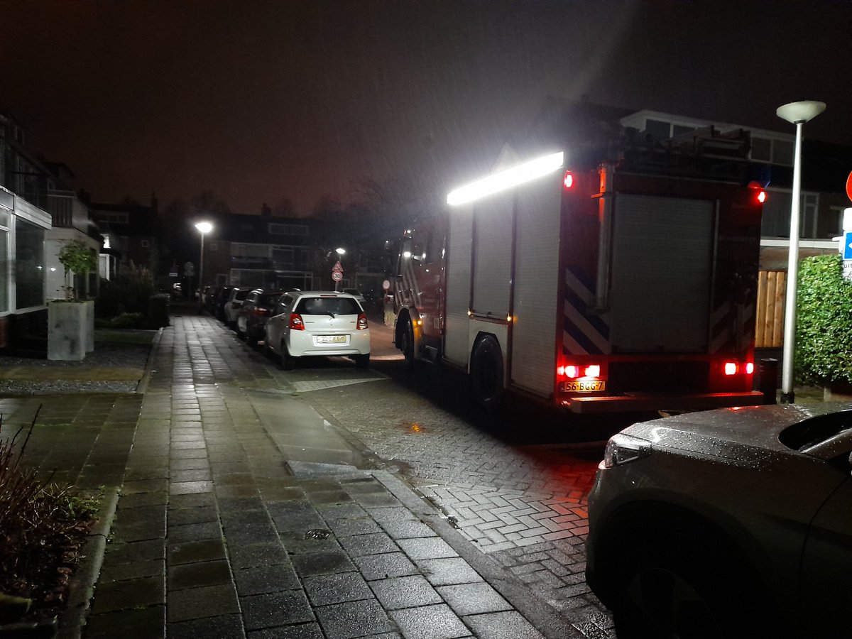 De brandweer is terplaatse geweest aan de Landmanshof voor een melding stormschade #HIA.
