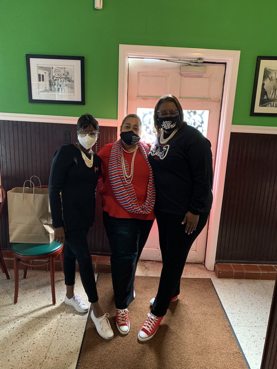 Dooky_Chase's tweet photo. Chucks and Pearls! Celebrating a historic Inauguration Day at Dooky’s! https://t.co/3BlN5ktU7d