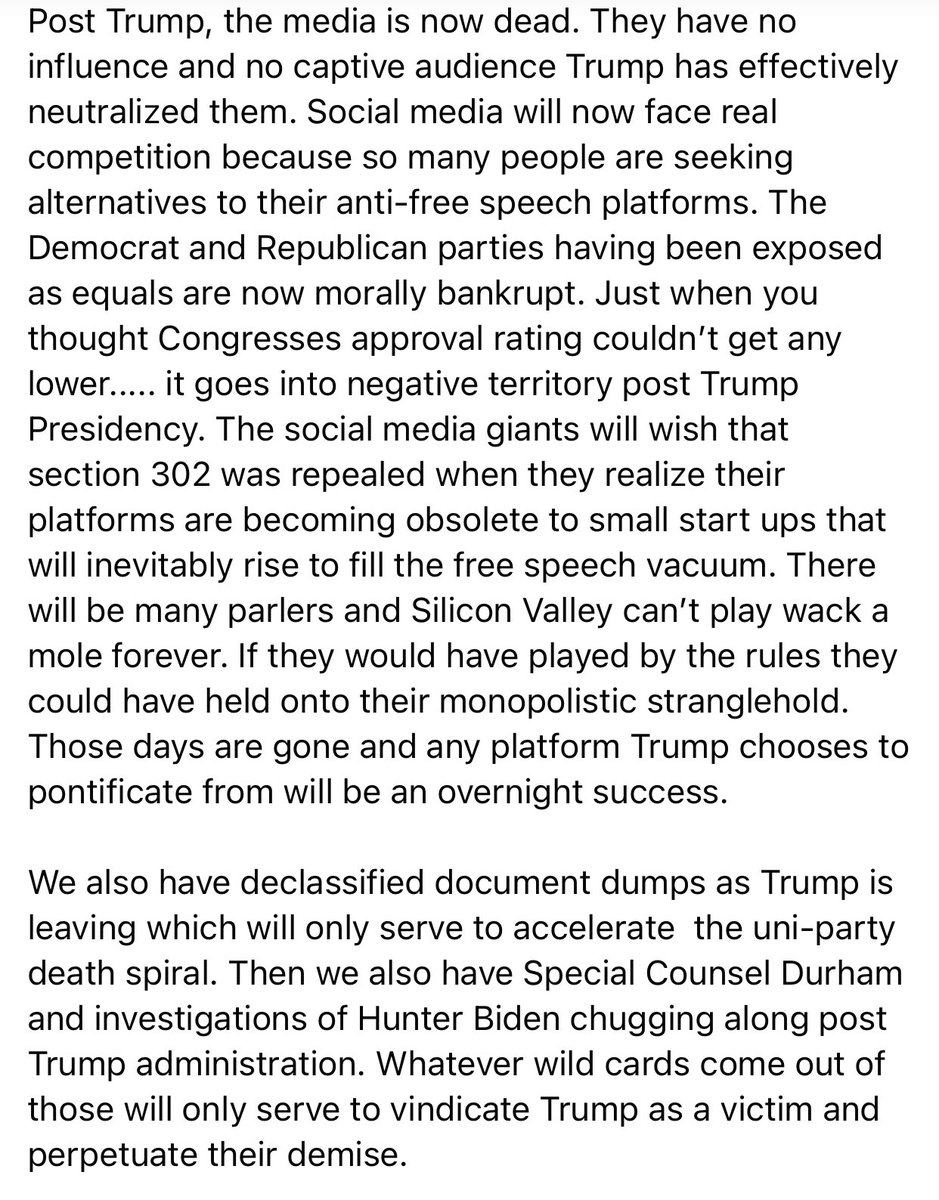 LetMadnessBegin's tweet photo. Q is alive and strong with this one.  The goalposts will continue to move because Q CANNOT be wrong.  This is some sad, pathetic shit. #QAnonmeltdown #TrumpSeriesFinale #Inauguration https://t.co/xMpLTcKVAm