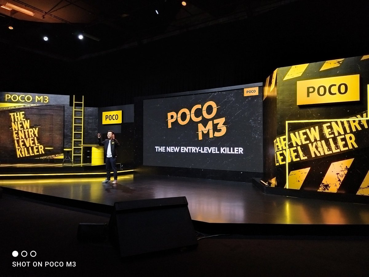 Rehearsal done 🔥🔥 Can't wait to show you the new entry level killer tonight at 7:30pm WIB : bit.ly/IDPOCOM3

Shot on 48MP of #POCOM3

#EntryLevelKiller #POCOIndonesia