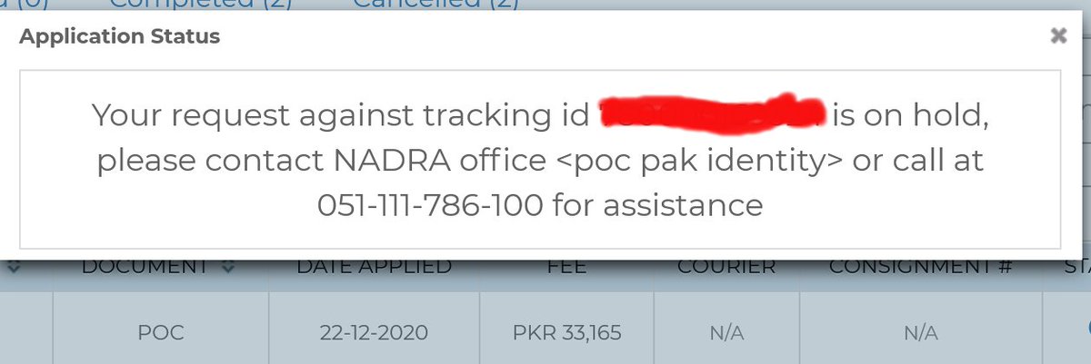 jahangirafzal's tweet photo. @uym Sir, My wife's spouse based POC expired on Dec11. I had applied for a new POC on Dec22 but the status is still on hold. Call center rep asked me to email case manager to validate it but his mailbox is full and can't accept messages. Please help. thx @NadraPak @mir_nasar https://t.co/Huanc2MzaX