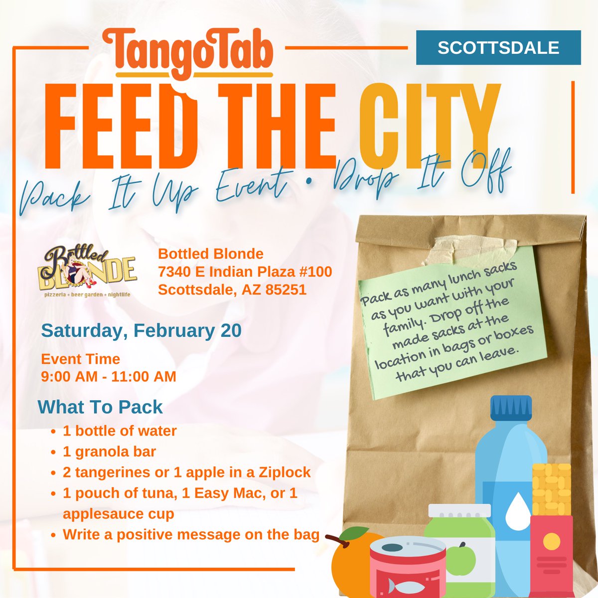 DarlaFields87's tweet image. I will be hosting this event Saturday February 20th!! Anyone able to contribute would be amazing! 
#TangoTab #feedthecity