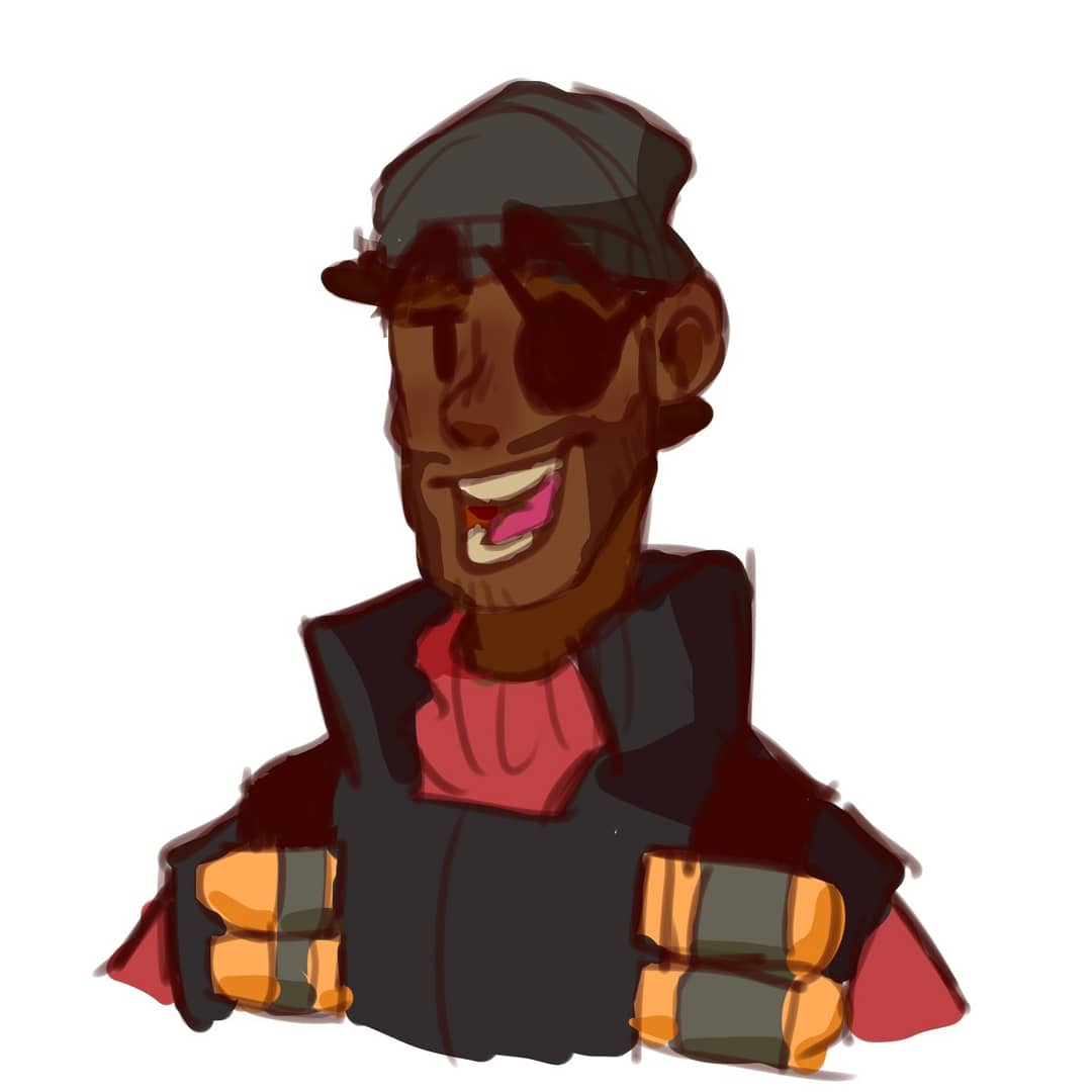 Kateltb141's tweet photo. #tf2 #teamfortees2 #tf2sniper #tf2spy #tf2demoman #tf2medic #digitaldrawing https://t.co/NDonR2qArN