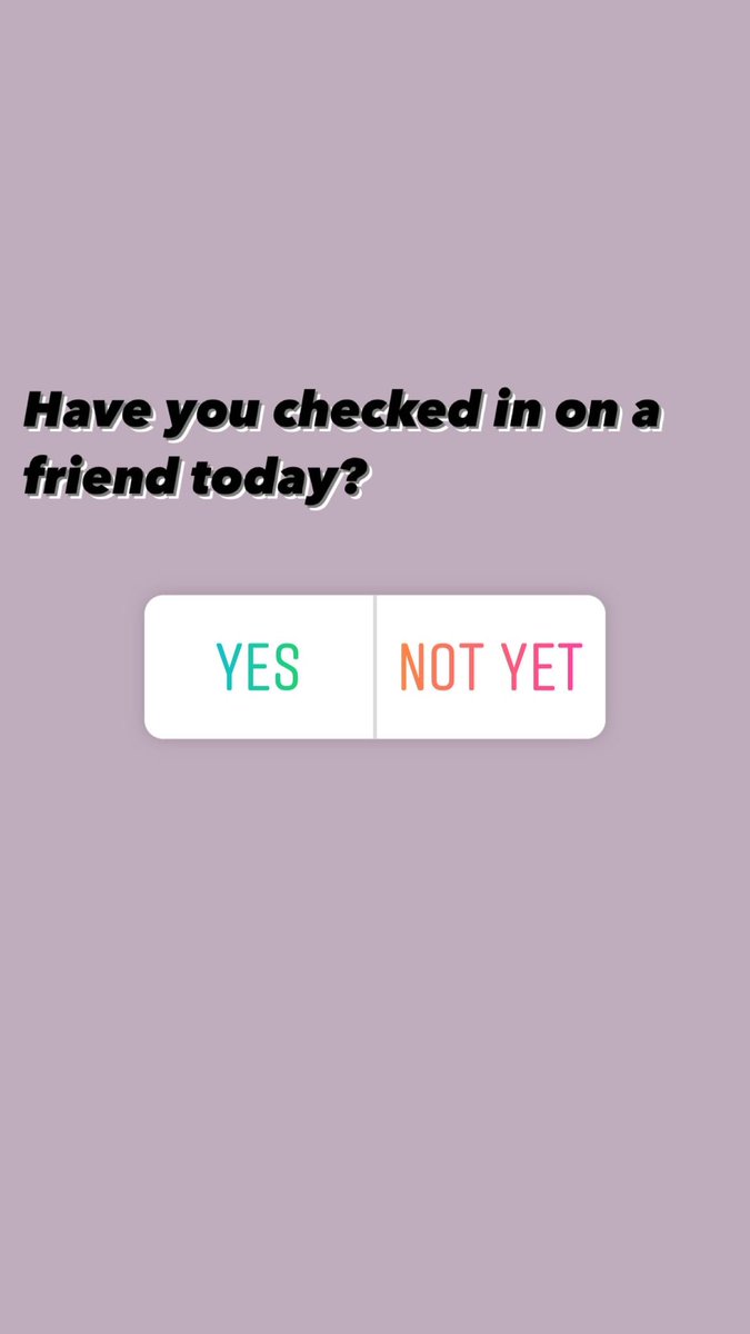 benicendp's tweet photo. Some questions from our mental health check-in that we are now doing weekly!! Follow @benicendp on Instagram and answer these polls to stay mentally healthy ☺️ https://t.co/tjKMcHirnj