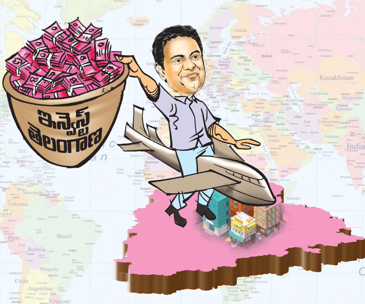 A cumulative total of 14574 industries have invested ₹210397Cr from 2014 in  #Telangana which created directly 14.65+Lakh jobs & 3Lak+ more indirectly. All credits to  @KTRTRS Garu for his relentless hard-work, passion and implacable knowledge  #ThankYouKTR  #TSiPASS