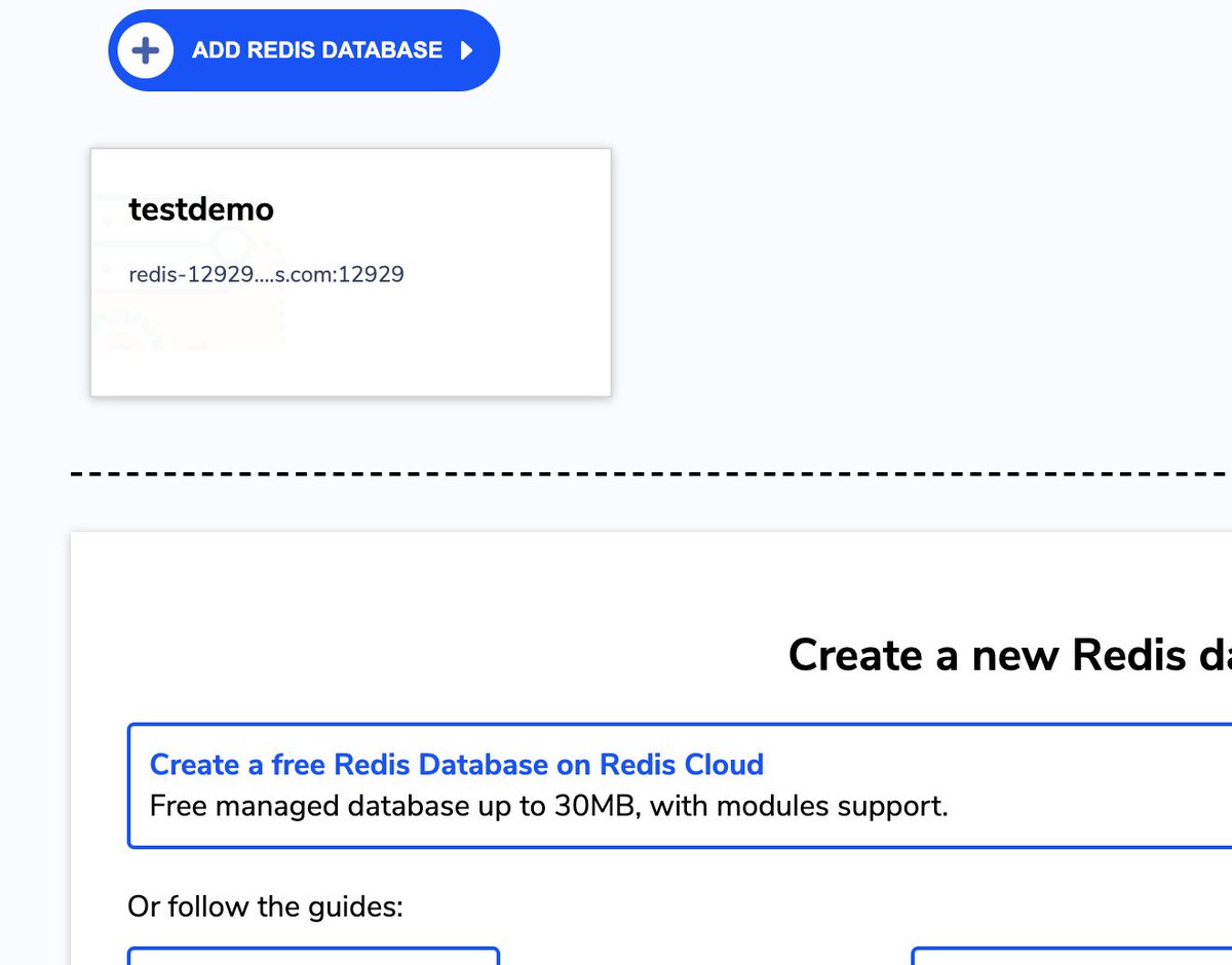 ajeetsraina's tweet image. Did you know? A New #RedisInsight software allows you to create a free managed database of up to 30MB, with modules support.  To kickstart your journey, just run ` docker run -v redisinsight:/db -p 8001:8001 redislabs/redisinsight:latest` @RedisLabs
