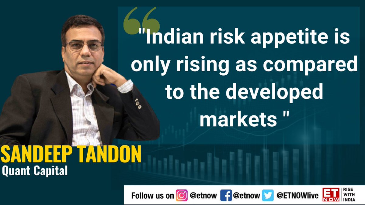 ETNOWlive's tweet photo. #SensexAt50 | Here's what Sandeep Tandon of #QuantCapital has to say about #Sensex conquering mount 50,000 and what does it mean for #India https://t.co/DdTtqJn3N0