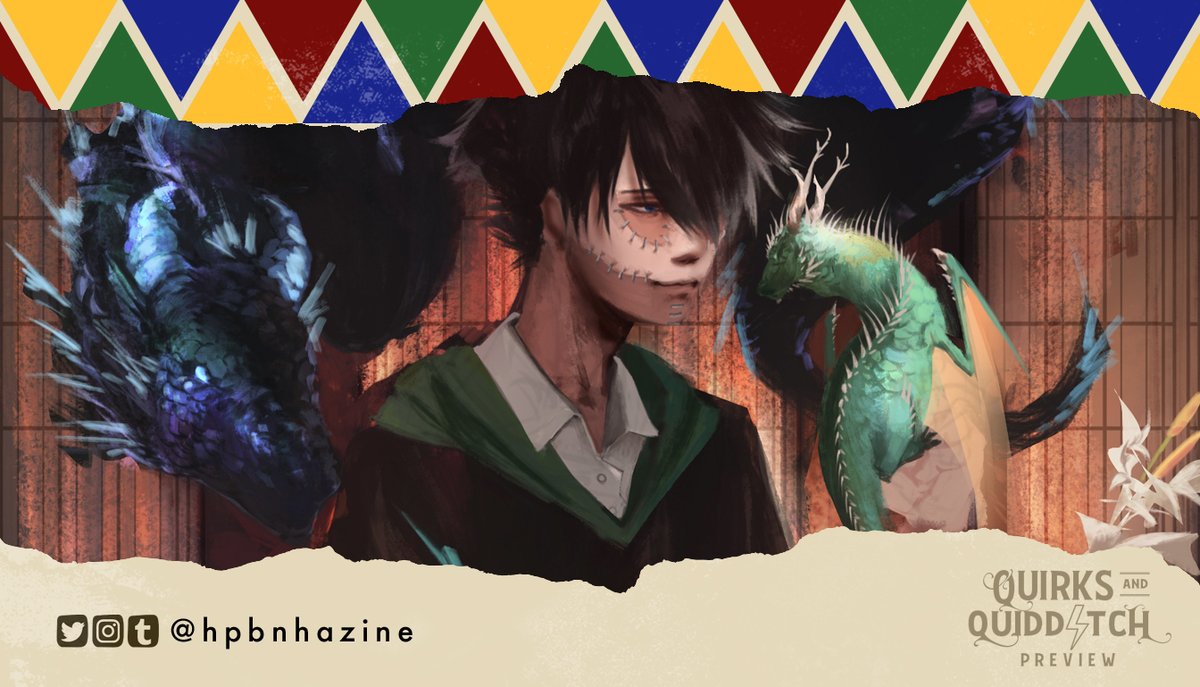 kiwiliko's tweet photo. ✨Preview piece for the @hpbnhazine✨
The zine is so full of amazing writers and artists please go check them out! Pre-orders for the magical zine are open below. https://t.co/uPbxfSZgfj