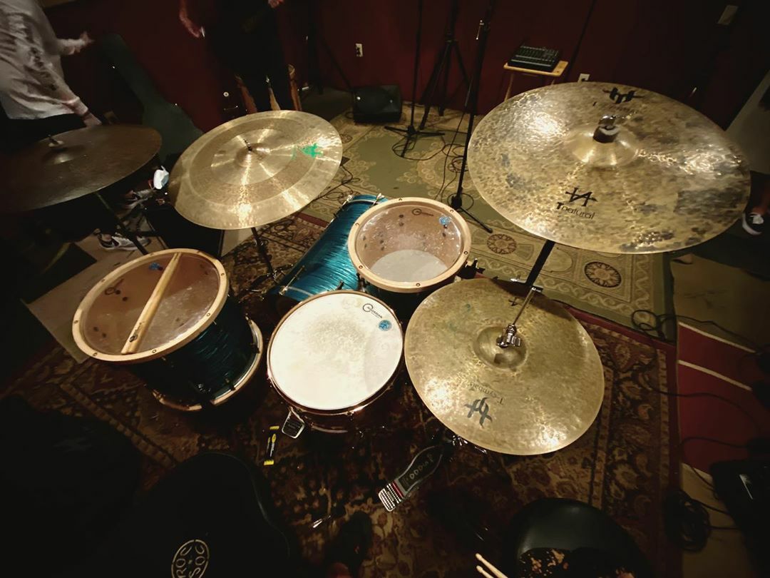 #Throwback to <a href="/destroyredefine/">Noe Guillen</a> writing new @catchandreleaseband