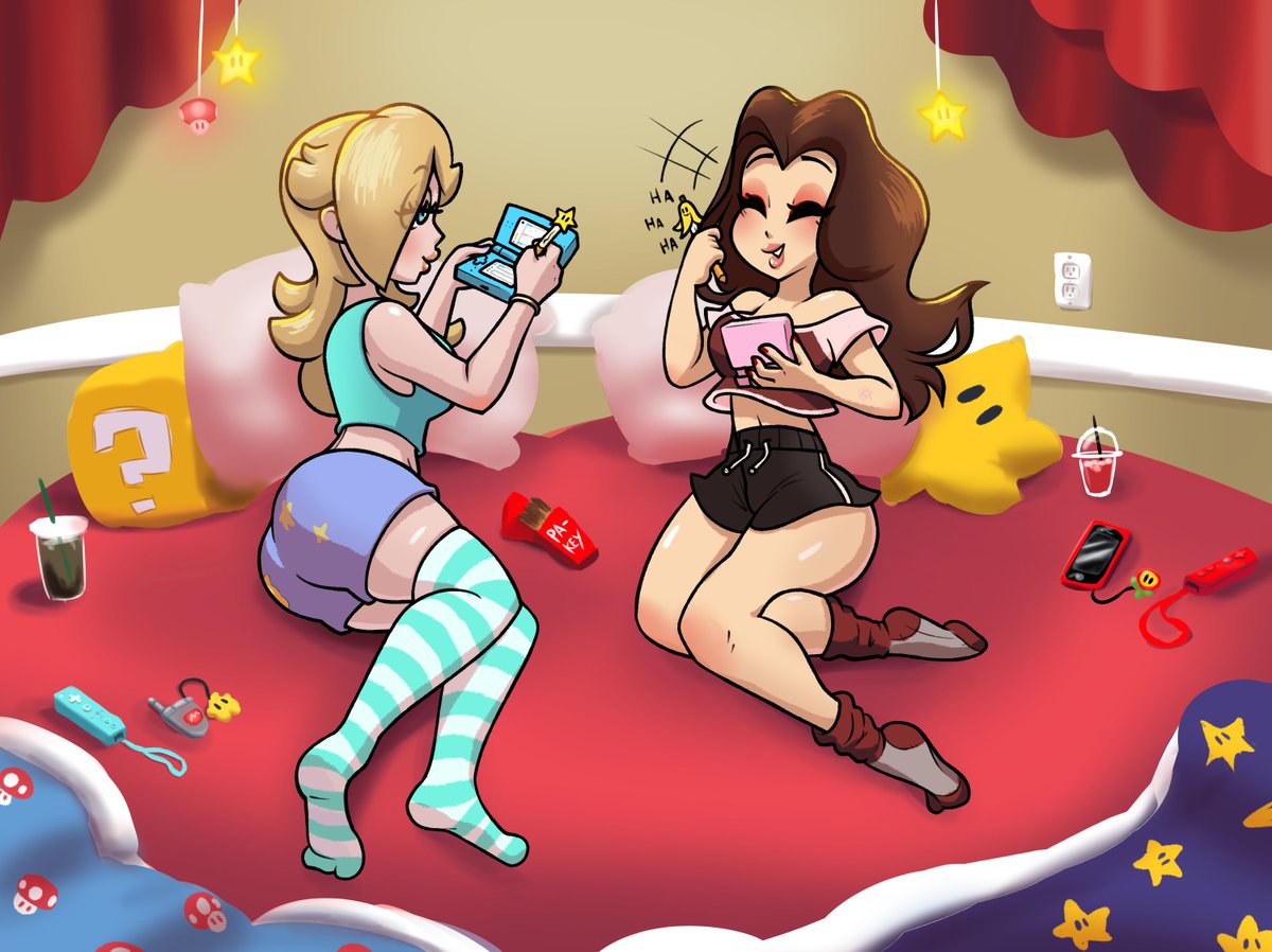 Pepper 🌶 (COMMS OPEN 5/?) (@PepperTroopa) on Twitter photo 2021-01-21 19:15:42 Rosalina and Pauline are pictochat gamerz 💗😳🌟 An epic collab with @gonenannurs :} Rosalina and Pauline are pictochat gamerz 💗😳🌟 An epic collab with @gonenannurs :}