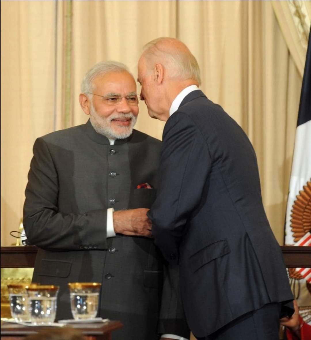 Congratulations to #Joe_Biden Newly Elected 46th #President of #USA .Hope the #IndiaUS_StrategicRelations  will better upcoming🌹🇮🇳🇺🇸
@JoeBiden @narendramodi