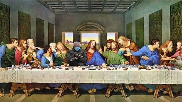 DeejayYoung's tweet photo. I’m so tired of y’all! Leave me alone! Leave Bernie alone! 🤣🤣💀💀 the internet is undefeated. #InaugurationDay #Inauguration2021 #berniesanders #bernie #poorbernie @BernieSanders https://t.co/sMr44TL8e7