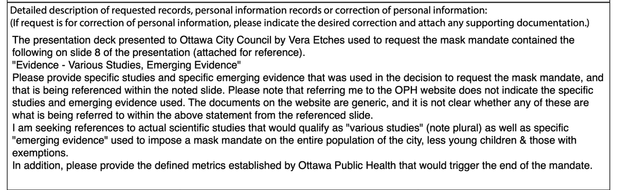 4/ So here is the ATIP to what I highlighted on tweet (2). I am trying to be more specific in what I am asking to not leave room for them to just refer me to the website again.I will be mailing this tmrw afternoon, so if anyone has feed back I'm all ears.