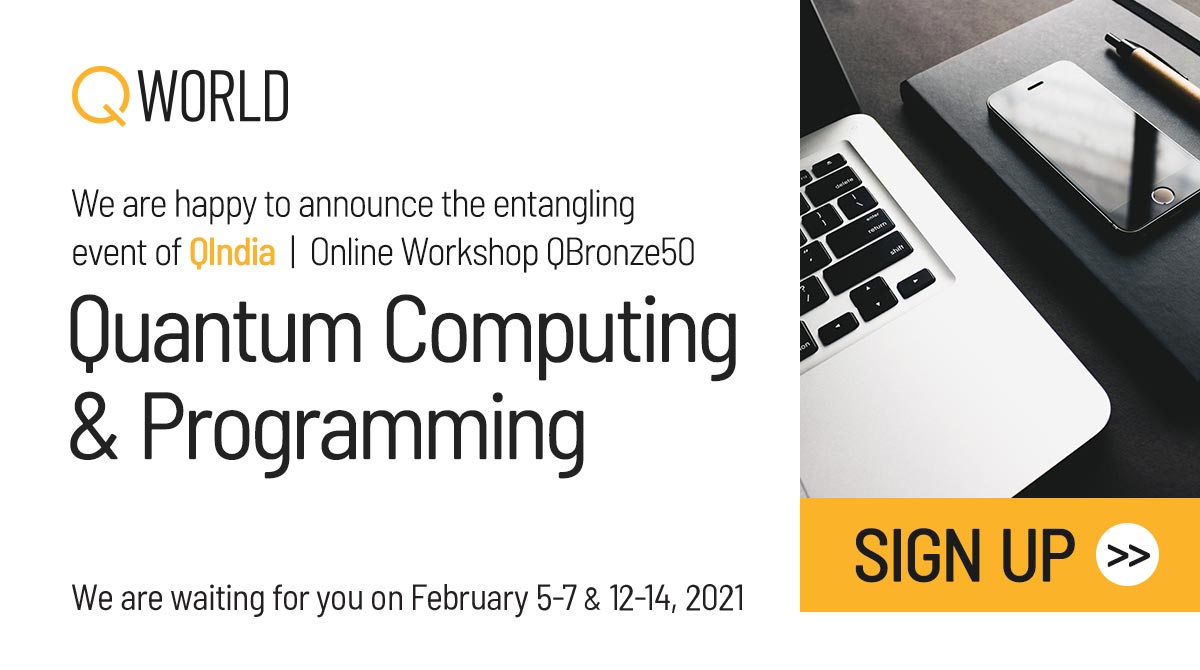 QIndiaGroup's tweet photo. Hey hey hey #QuantumTwitter! 🥳🤓

QIndia is the new kid on the #QWorld block with the aim of making Quantum more accessible to the scientifically Qurious. 

We're hosting our first workshop with QWorld in Feb &amp; would love to see you there! (1/2) https://t.co/E8KpOvML9o