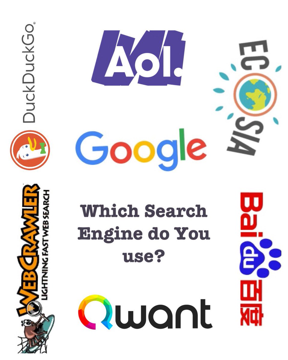 websifte's tweet photo. Battle of the Search Superpowers!
Which #SearchEngine do you use the most!?
Check out new alternatives for your regular #WebSearch on #Websifte
Visit now - https://t.co/LZJhfBQbct
#Google #Qwant #DuckDuckGo #YahooSearch #Lycos #Ecosia #WebCrawler #Websifte #WebSearch https://t.co/4SSQNh3bmo