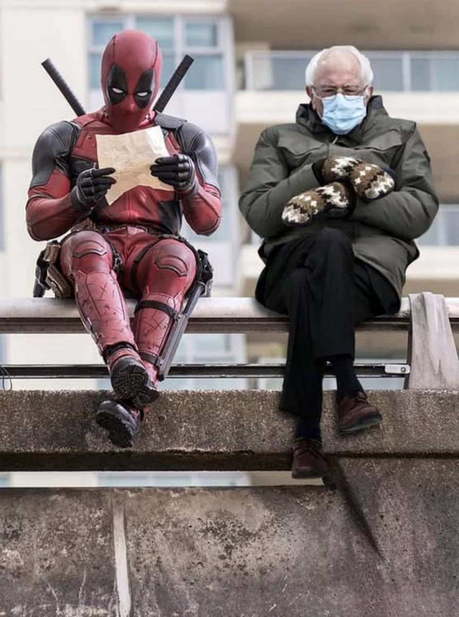 Geoff Redknap (@geoffredknap) on Twitter photo Must... resist... trends... Screw it. Too good. #berniesmittens #Berniememe #BernieSandersMittens <a href="/VancityReynolds/">Ryan Reynolds</a> Must... resist... trends... Screw it. Too good. #berniesmittens #Berniememe #BernieSandersMittens <a href="/VancityReynolds/">Ryan Reynolds</a>