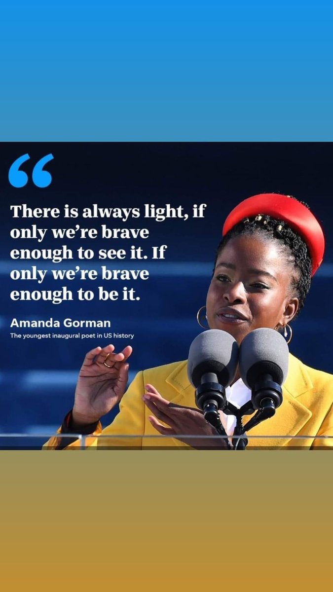 TheFinalBowdoc's tweet photo. @Deborahlouise11 thank you @TheAmandaGorman that was truly beautiful ❤️ https://t.co/SIfCCuQtVu