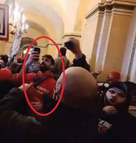 Matthew Perna, 36, from Sharon, Pennsylvania is charged with knowingly entering or remaining in any restricted building or grounds without lawful authority and disorderly conduct on Capitol grounds  https://www.wkbn.com/news/local-news/sharon-man-facing-federal-charges-after-capitol-riots/