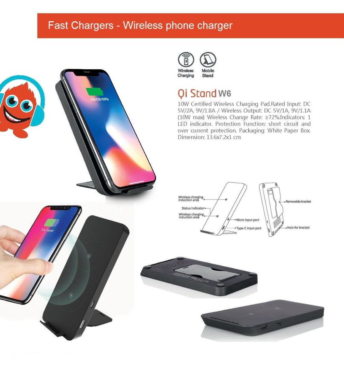 thebrandtag's tweet photo. Wireless #charger- Foldable fast charger 
High #performance foldable fast &amp; compatible wireless charger, can charge the phones while in vertical or horizontal positions. IN STOCK @thebrandtag #MyDubai #UAE #visit_shj  #Gift #Giveways #Wireless_Charger #Branding #Logo_Printing https://t.co/avj0EVEKOq