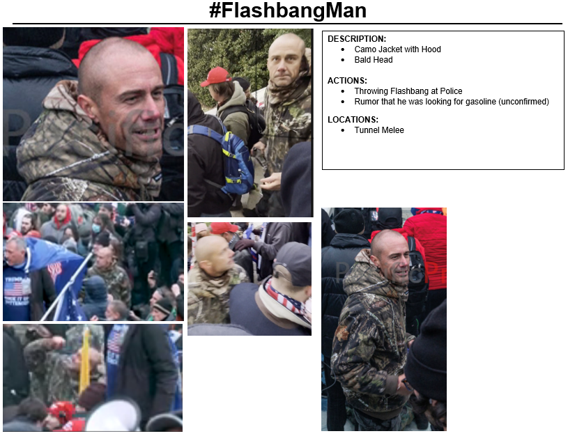 TwittsnTweets's tweet photo. SEDITIONIST UPDATE: #FlashbangMan
#SeditionHunters #SeditionHunter #SeditionComposites #MAGATerrorist
#IdentifyTheTerrorists #SeditionTrack
@SeditionHunters @capitolhunters @No_Nazis_Please https://t.co/QS0UXnXGPw