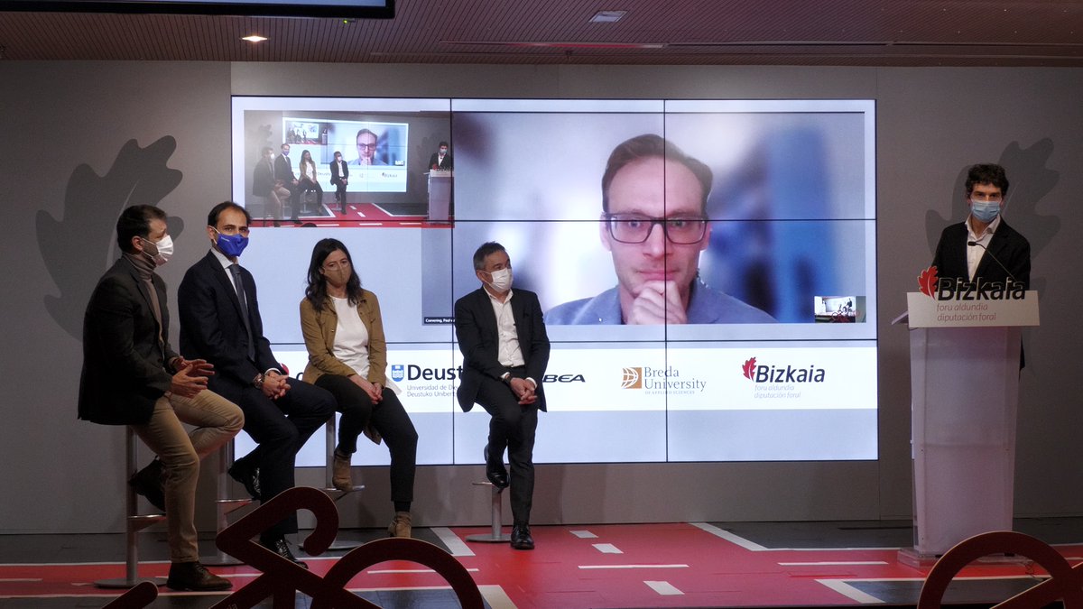 Yesterday <a href="/Bizkaia/">Bizkaiko Foru Aldundia/Diputación Foral de Bizkaia</a>, <a href="/ORBEA/">Orbea</a>, <a href="/deustoDBS/">Deusto Business School</a> and <a href="/CTBizkaia/">CTBizkaia</a> presented their plans to use cycling as a transformative element of society and give people an opportunity to live and move in a different way. <a href="/coeveringP/">Paul v/d Coevering</a> of BUas was present online.