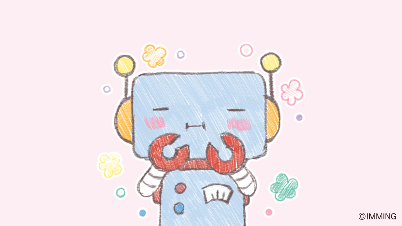 Hidamari 今日のイラスト ひだまり ろぼっとシリーズ 真面目なロボ ビビ の幸せそうに喜ぶ１コマ ひだまり ロボット かわいいイラスト イラスト イラスト好きな人と繋がりたい ロボット １コマ １コマ漫画 キャラクター ロボット 幸せ