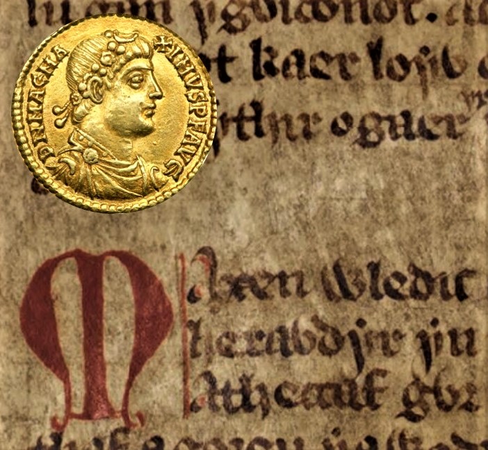 4th C  #Roman usurper Magnus Maximus has strong folklore links with Caernarfon, appearing as Macsen Wledig in the Mabinogion and Trioedd Ynys Prydein His legend was later claimed by Plantagenet king, Edward I who built a Roman-inspired fortress of his own #RomanFortThursday