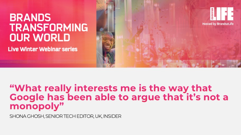 brands2life's tweet image. 💻 What would life be like without #Google? @shonaghosh explores how far-reaching big tech has become #techtrends2021 ⬇️