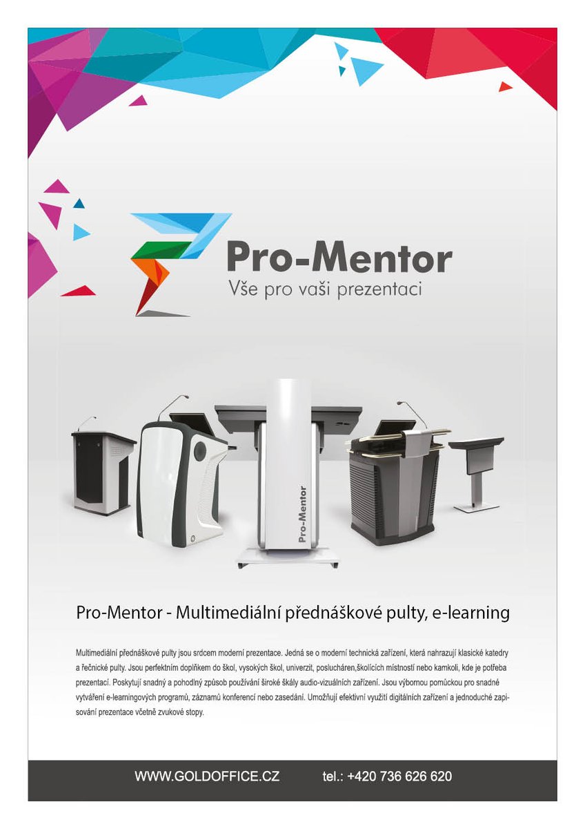 BartaSilvia_'s tweet image. #promentor #prezentace #prednaskovypult #elarning #vseprovasiprezentaci #vytahypromonitory #prezentacnimistnosti #goldoffice #ceskytrucker #magazineforsalespromotion