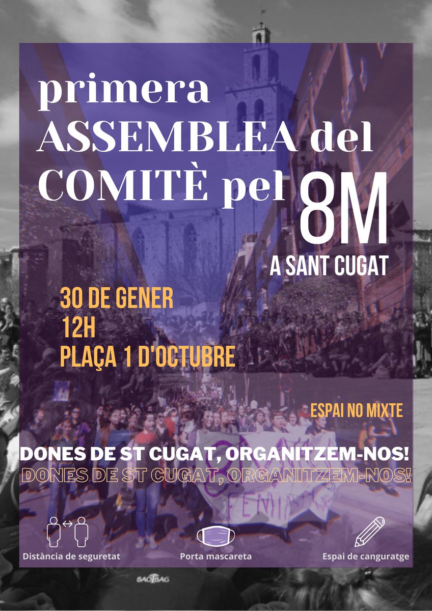 Comitè Vaga Feminista Sant Cugat tweet media