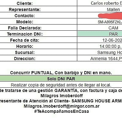 esposito_cre's tweet photo. 219 días sin celular
@SamsungArg no reconoce garantía, no tiene repuestos estafa y miente
@Samsung @SamsungLatin @SamsungResponde tampoco dicen nada.
@DNDConsumidor @BAconsumidor tampoco
@SamsungArg acá tenes la factura del 22-11-2019 para reconocer la garantía. No me estafen 👇 https://t.co/SxcnT6VjXm