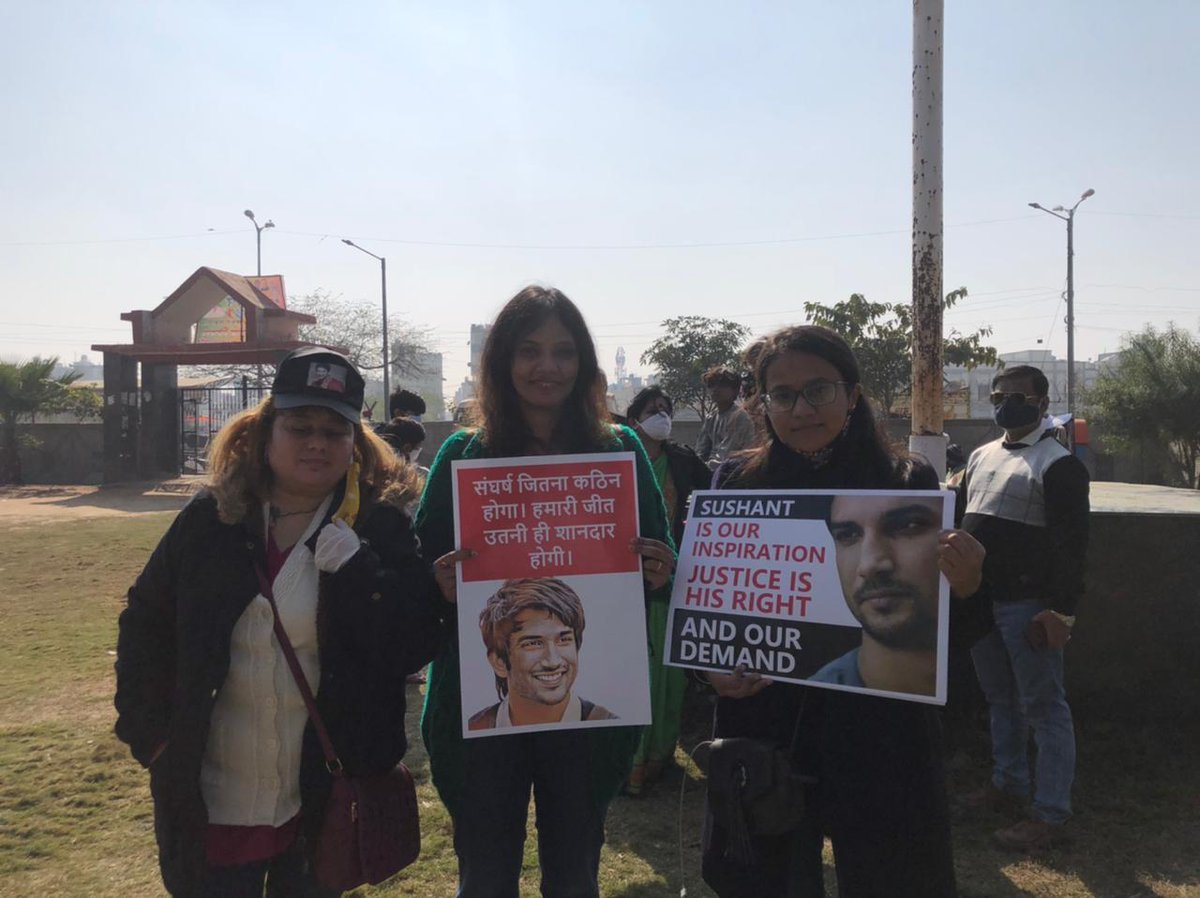 iRaviTiwari's tweet photo. #SushantDay In Goyla Dairy, Dwarka. New delhi https://t.co/R1JzxtD6z3