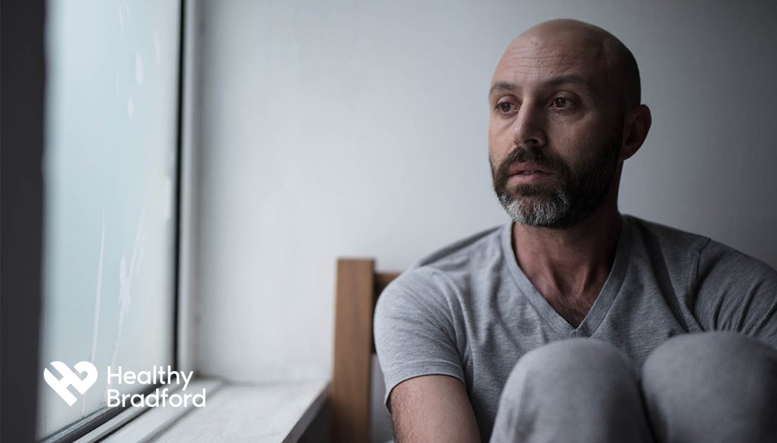 HealthyBFD's tweet photo. Suicide support services in Bradford have seen an increase in referrals during lockdown.

@KimShutler of Bradford charity @TheCellarTrust tells us how we can help those in need by overcoming the stigma of mental health.

📰 READ MORE: https://t.co/TuX3728lWl

#HealthyBradford https://t.co/widoif65av