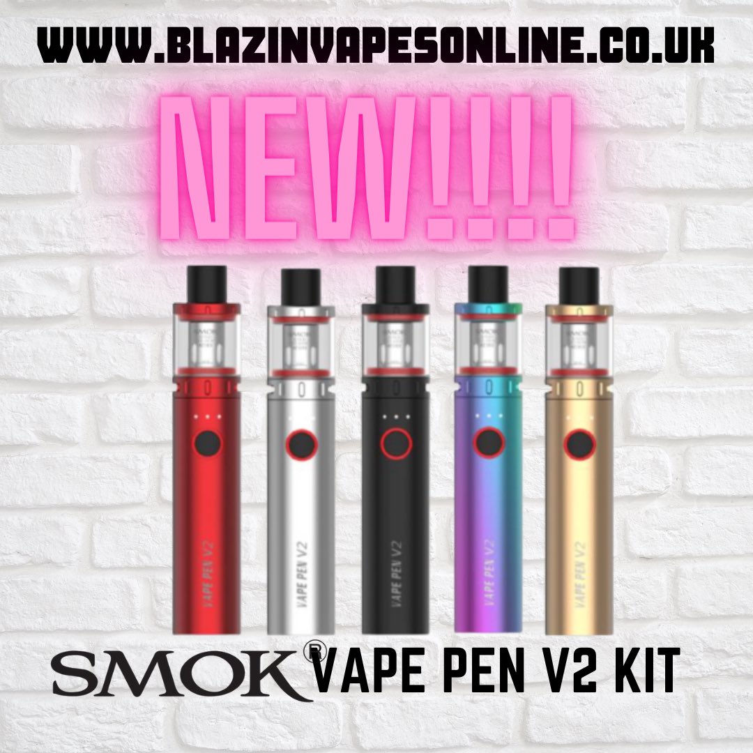New and in stock now from <a href="/SMOKTECHLOGY/">SMOK</a> the Vape Pen V2 Kit