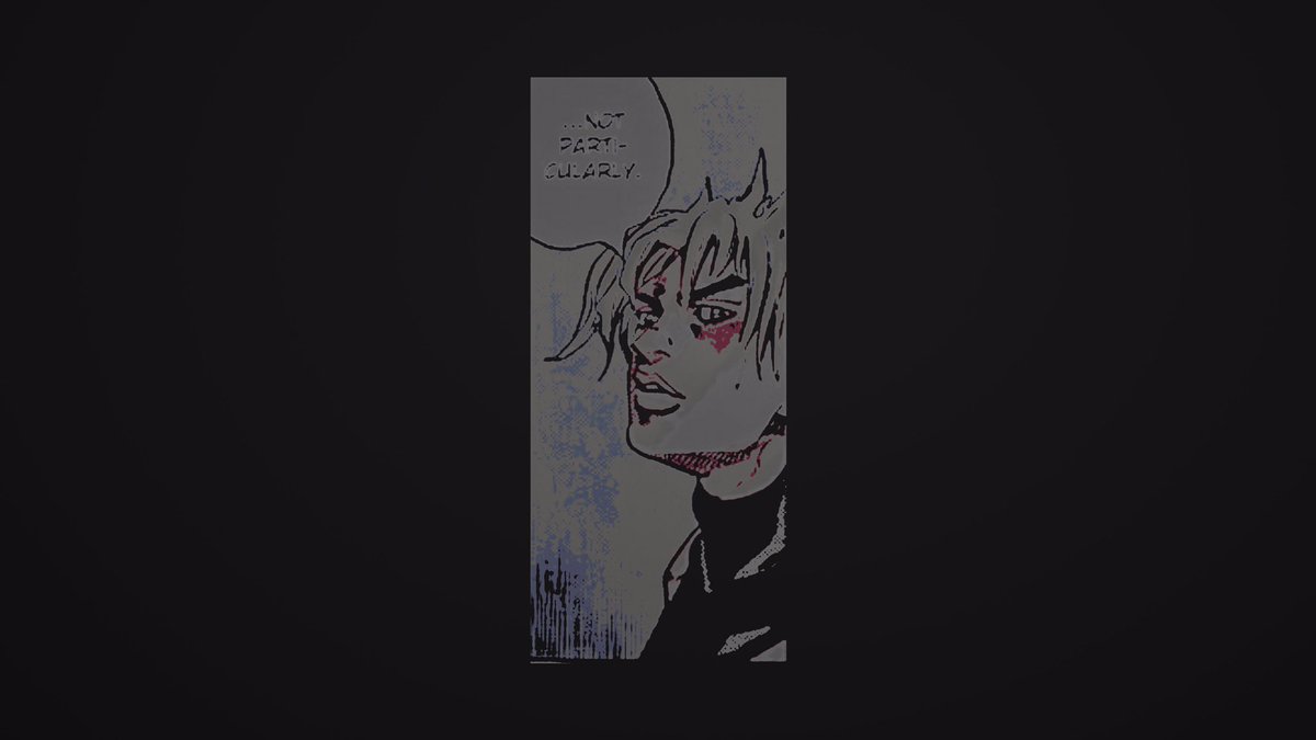 ⠀⠀

      the smirk across his pale lips only grew . ⠀⠀

⠀⠀ 〝  did you miss me ~ ?      〞⠀⠀
 
his tone was calm &amp; soothing but at the same time nerve racking . 
⠀⠀