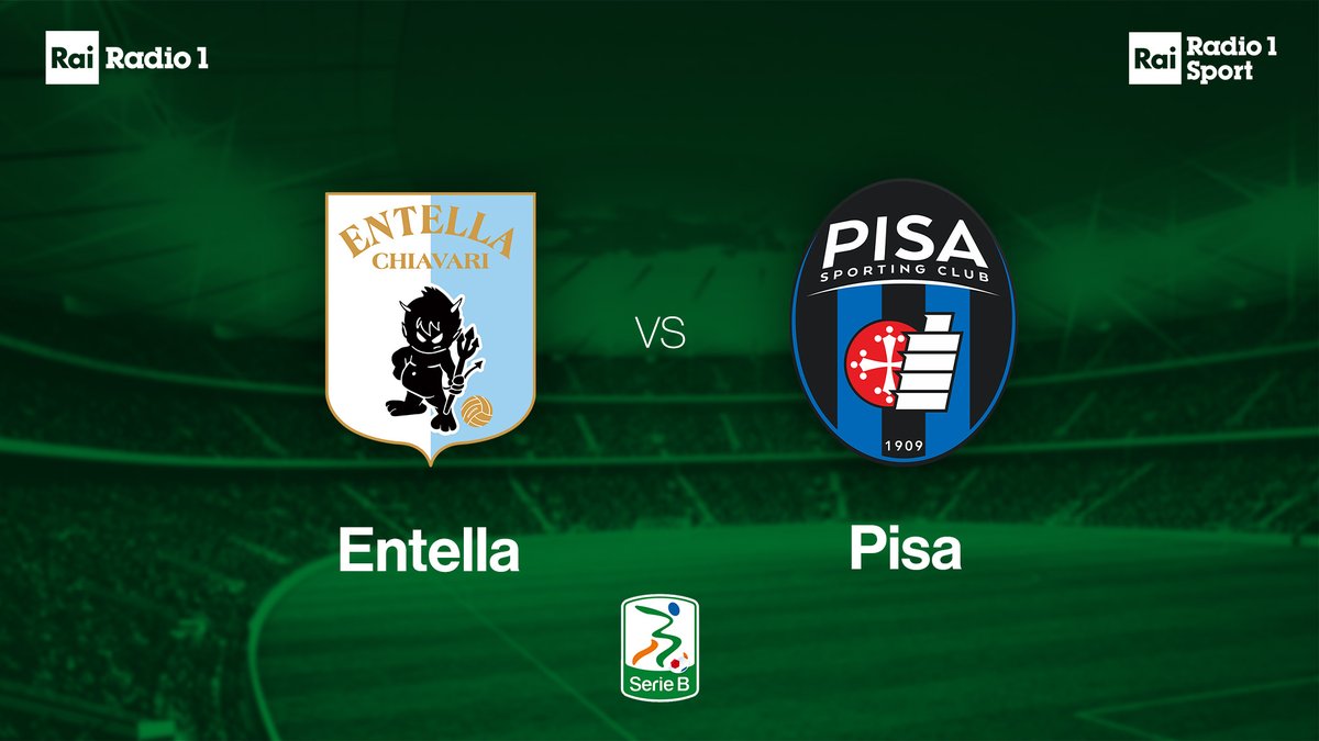 Radio1Rai's tweet photo. Calcio d'inizio di #EntellaPisa⚽
Seguila su #Radio1 e @Radio1Sport con Alberto Viazzi 👉https://t.co/qRDGQpu1YR https://t.co/HvTFMoeTLF