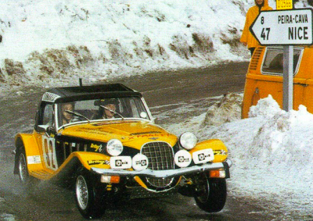 TalsMelkis's tweet photo. Četras reizes(1979/80/81/82) Montekarlo rallija ruleti ar eksotisko Panther Lima grieza bagāta grieķu kuģu īpašnieka dēls Noels Frensiss. Pirmajā rallijā, tehniskais Bedford busiņš tika aizlienēts no 3x F1 čempiona Džeka Brebema. Augstāka vieta - 107(80) #RallyeMC #History https://t.co/alTfi7IdA3