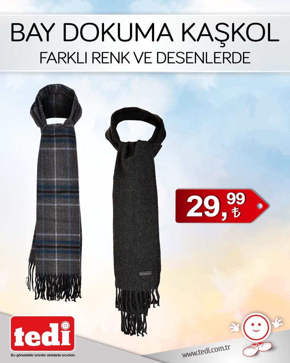 tedidiscount's tweet image. ⭐⛄ Erkekler için dokuma kaşkol modelleri mağazalarımızda! #dokuma #kaşkol