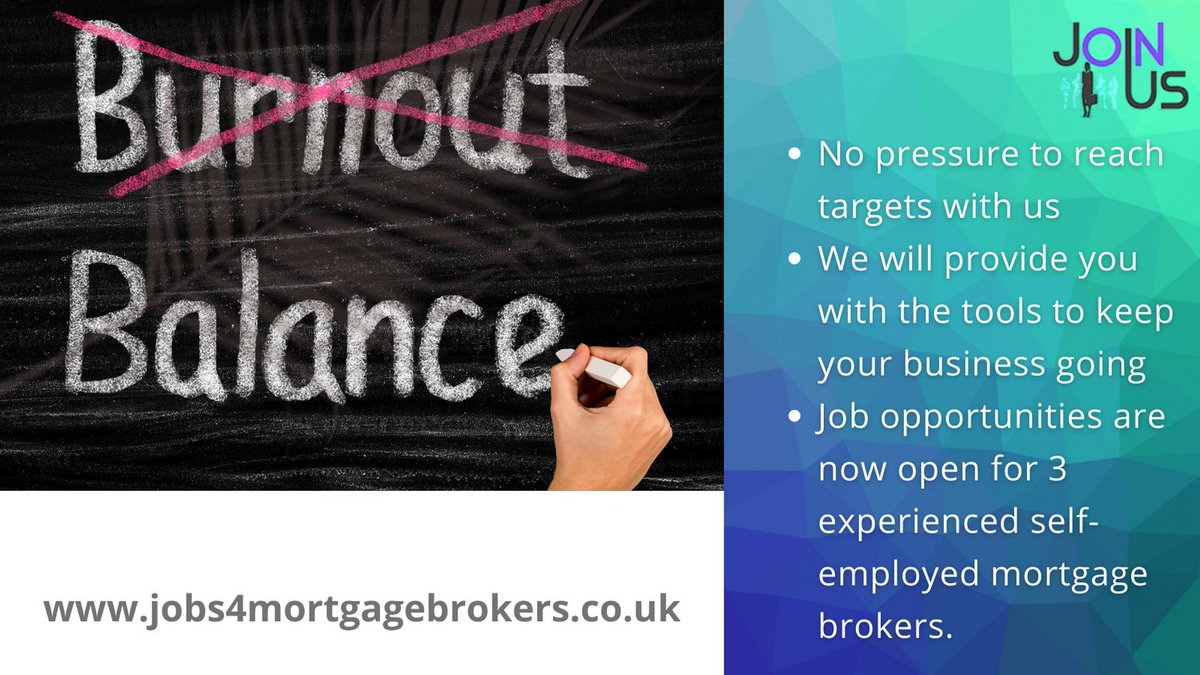 New Year, new opportunities. We now have the capacity to take on 3 experienced, self-employed #mortgagebrokers, who might be searching for a better work-life balance environment. More info and application on jobs4mortgagebrokers.co.uk #mortgagejob #mortgagecoach